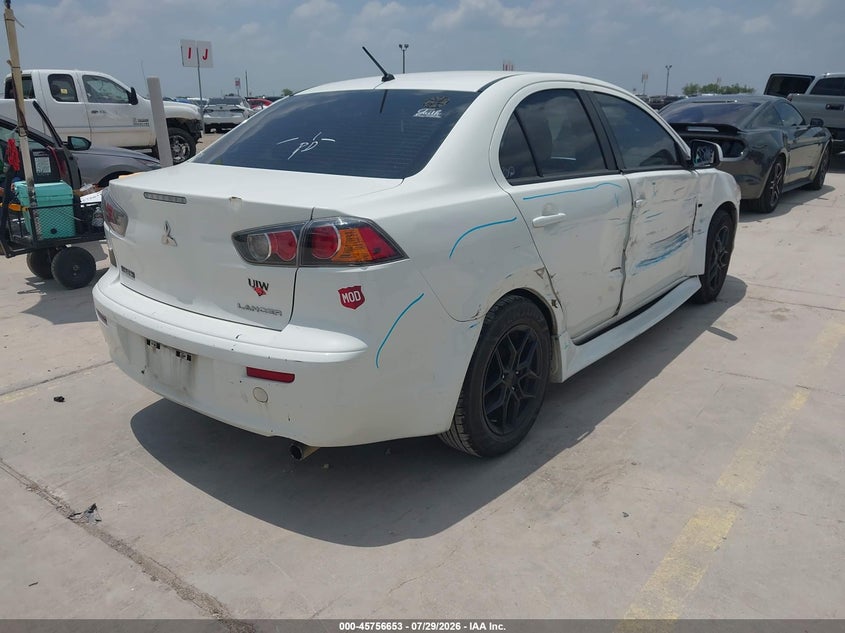 Vin: ja32u2fu5eu004739, lot: 46255375, mitsubishi lancer es 20144