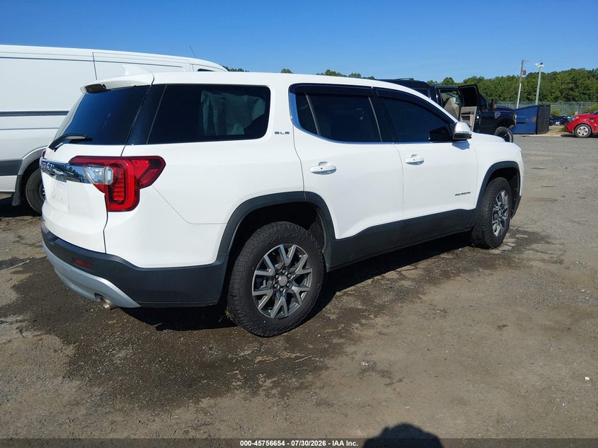 Vin: 1gkknkla3mz164889, lot: 46255376, gmc acadia fwd sle 20214
