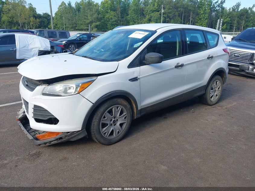 Vin: 1fmcu0f71guc19781, lot: 46255382, ford escape s 20162