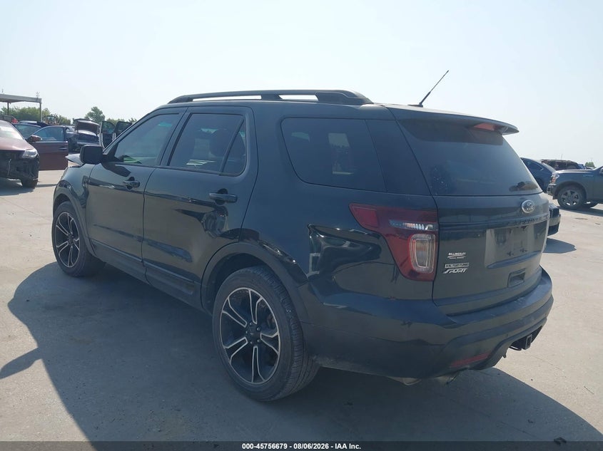 Vin: 1fm5k8gt5fga08329, lot: 46255401, ford explorer sport 20153