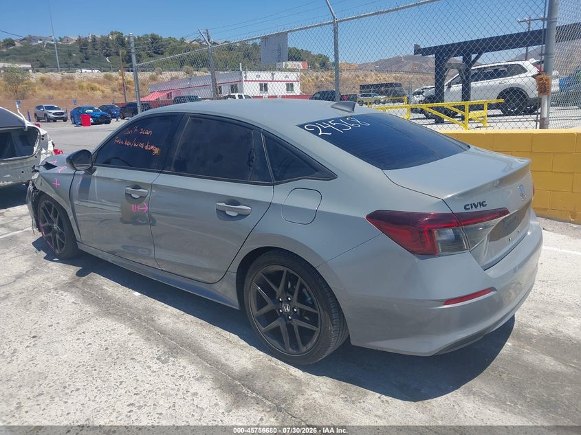 Vin: 2hgfe2f52th508613, lot: 46255402, honda civic sport 20263