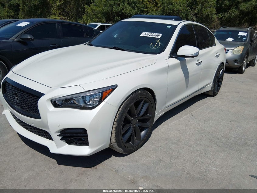 Vin: jn1ev7ap5gm303681, lot: 46255412, infiniti q50 3.0t premium 20162