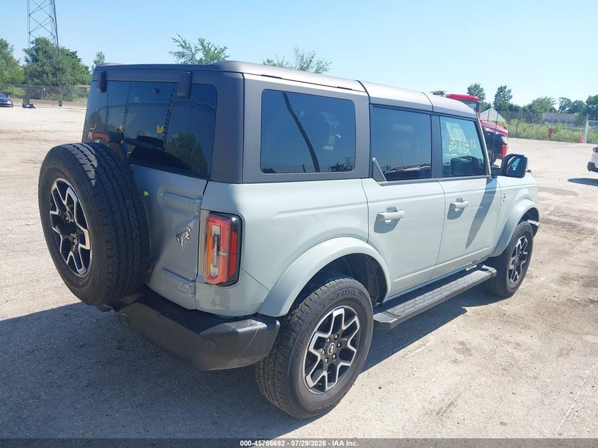Vin: 1fmee5bp9plb88388, lot: 46255414, ford bronco outer banks 20234