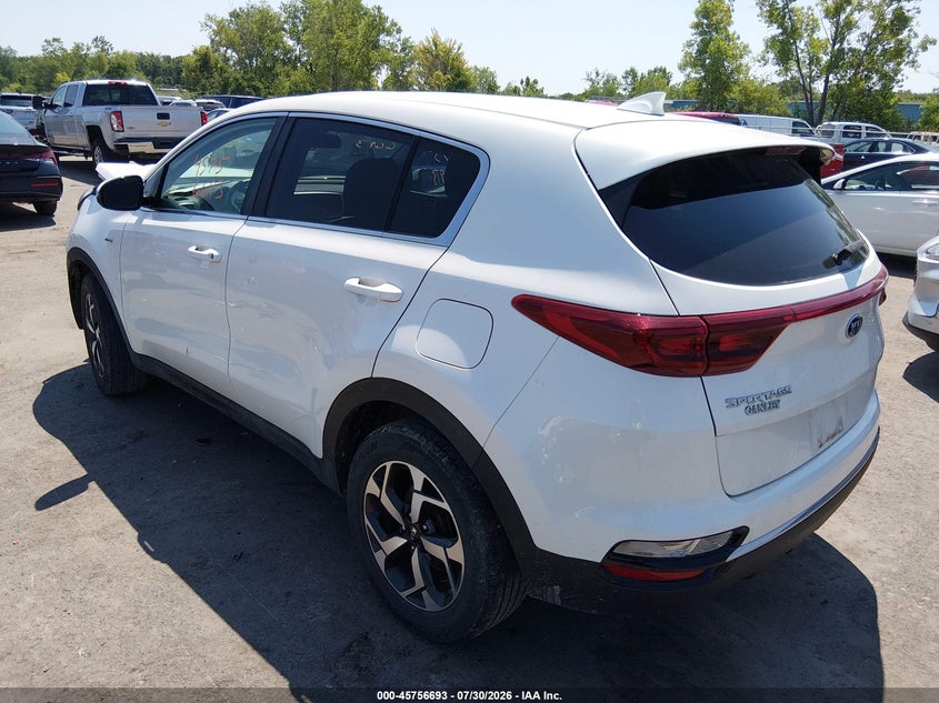 Vin: kndpmcac8m7920033, lot: 46255415, kia sportage lx 20213