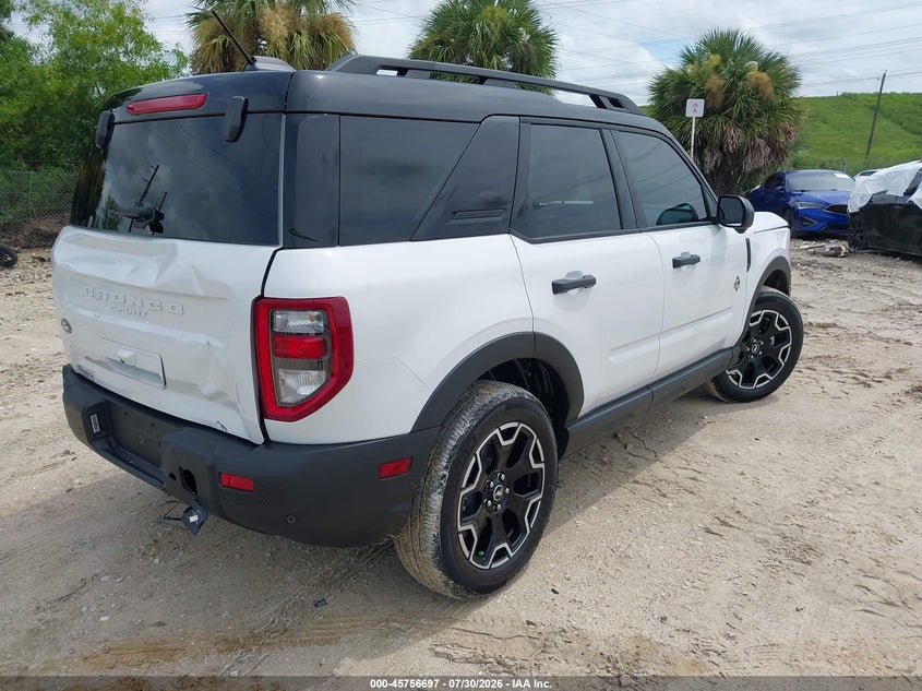 Vin: 3fmcr9cn1tre13818, lot: 46255419, ford bronco sport outer banks 20264