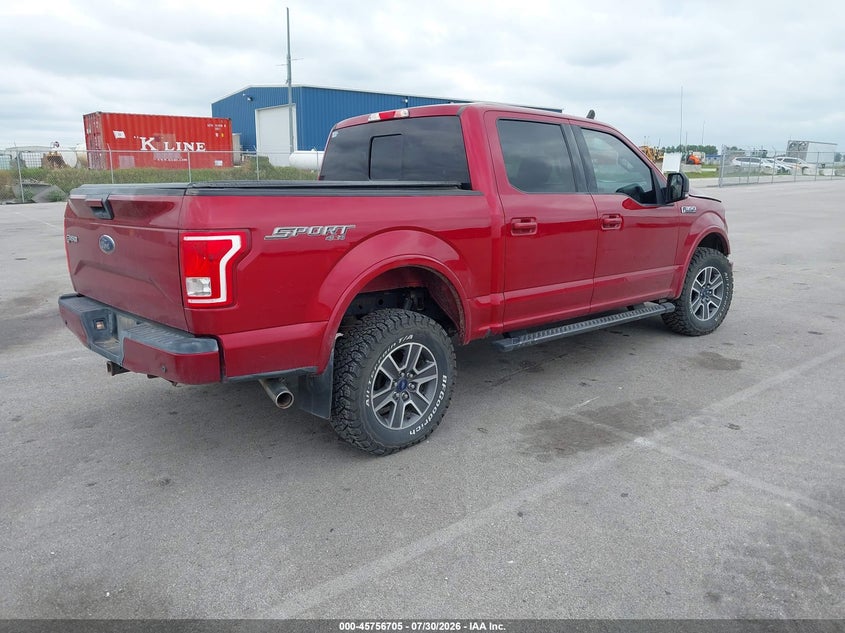 Vin: 1ftew1ef1hkd41866, lot: 46255427, ford f-150 xlt 20174