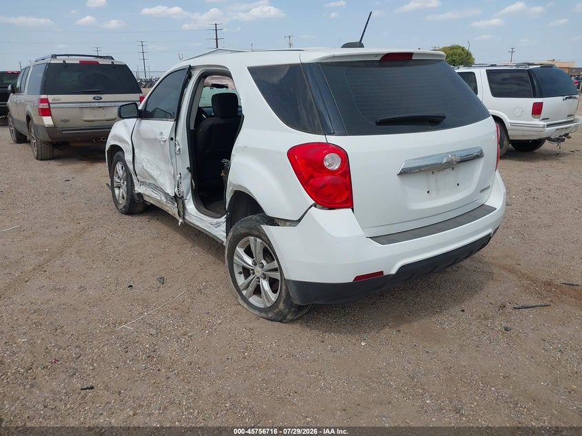 Vin: 2gnalaek6f1133622, lot: 46255438, chevrolet equinox ls 20153