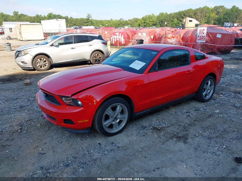 Vin: 1zvbp8am4b5138373, lot: 46255443, ford mustang v6 premium 20112