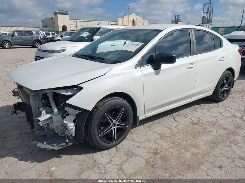 Vin: 4s3gkaa69k3623703, lot: 46255447, subaru impreza 2.0i 20192