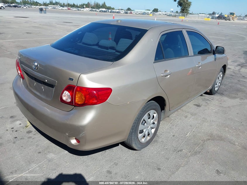 Vin: 2t1bu4ee6ac504035, lot: 46255452, toyota corolla le 20104