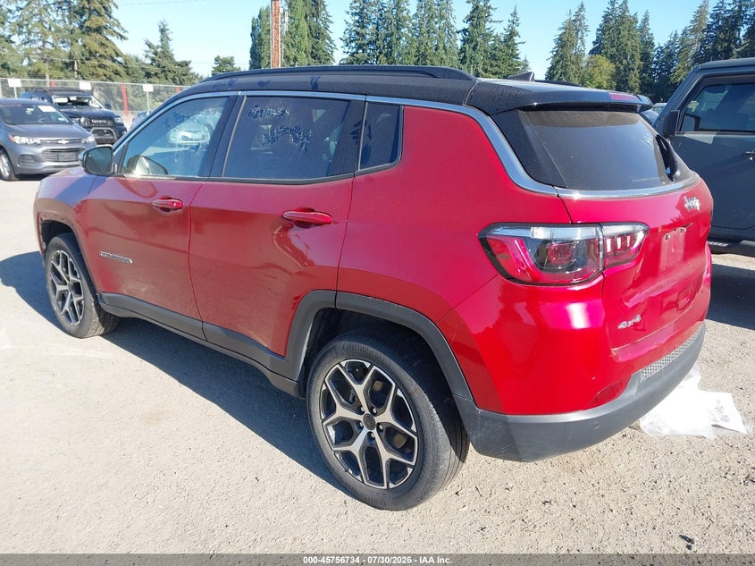 Vin: 3c4njdcn0st579112, lot: 46255456, jeep compass limited 4x4 20253