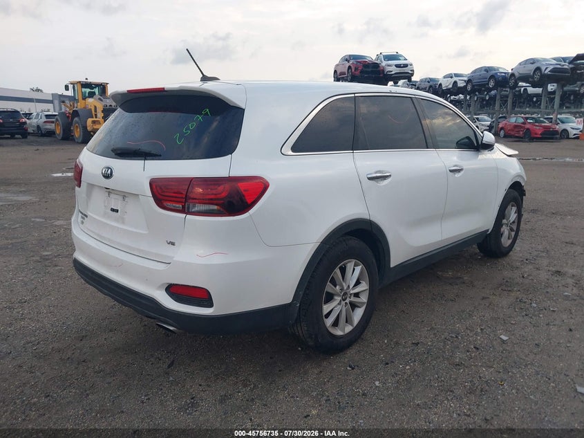 2019 KIA SORENTO auction photo 4