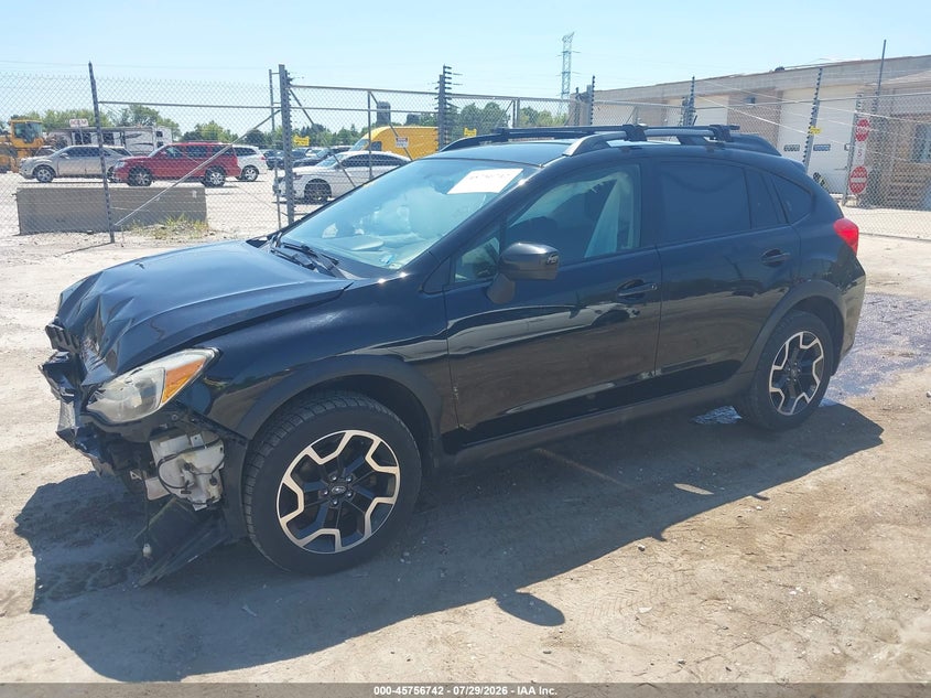 Vin: jf2gpabc4hh248032, lot: 46255464, subaru crosstrek 2.0i premium 20172