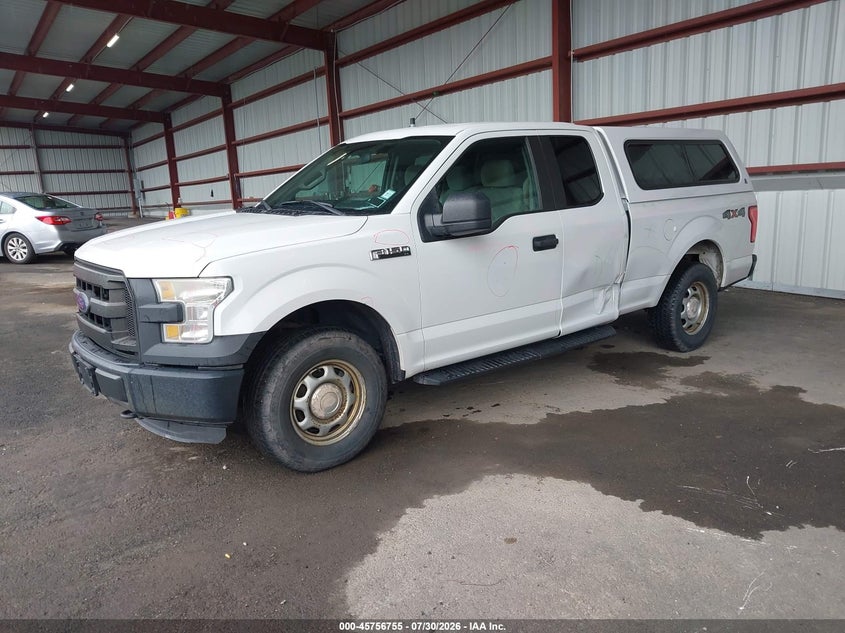 Vin: 1ftex1e82ffb71120, lot: 46255477, ford f-150 xl 20152