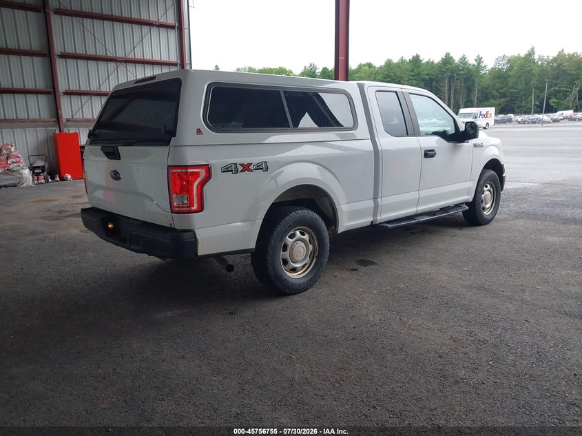 Vin: 1ftex1e82ffb71120, lot: 46255477, ford f-150 xl 20154