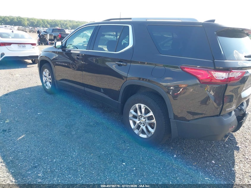 Vin: 1gnergkw3jj155697, lot: 46255498, chevrolet traverse lt cloth 20183