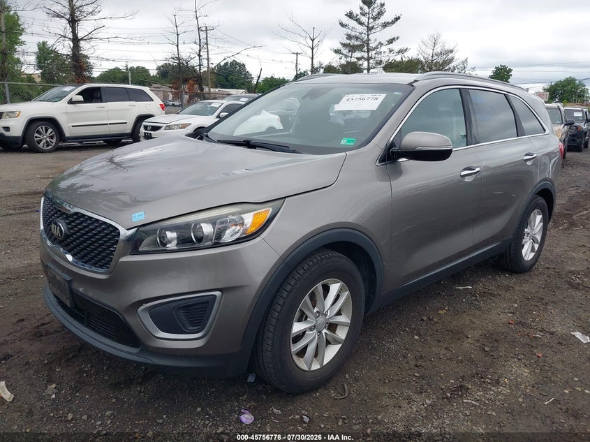Vin: 5xypg4a50hg230137, lot: 46255500, kia sorento 3.3l lx 20172