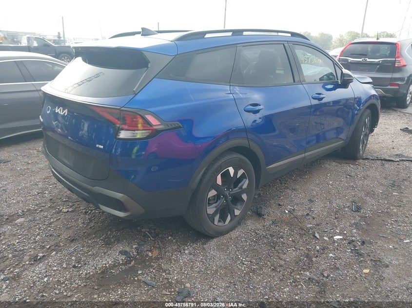 Vin: 5xyk6caf0pg023276, lot: 46255513, kia sportage x-line 20234