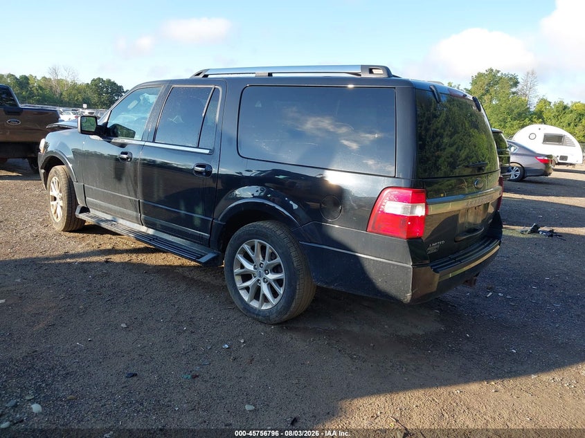 Vin: 1fmjk2at5hea21472, lot: 46255518, ford expedition el limited 20173