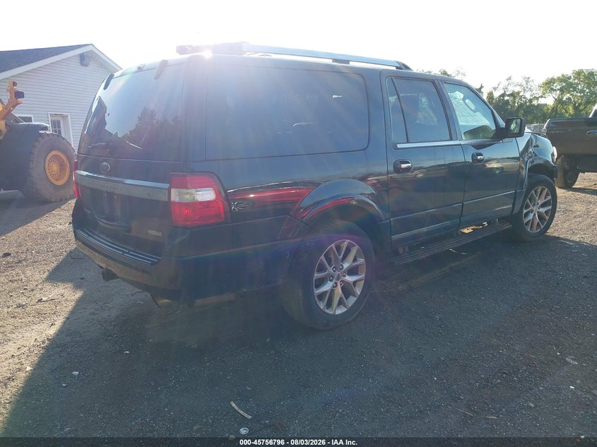 Vin: 1fmjk2at5hea21472, lot: 46255518, ford expedition el limited 20174
