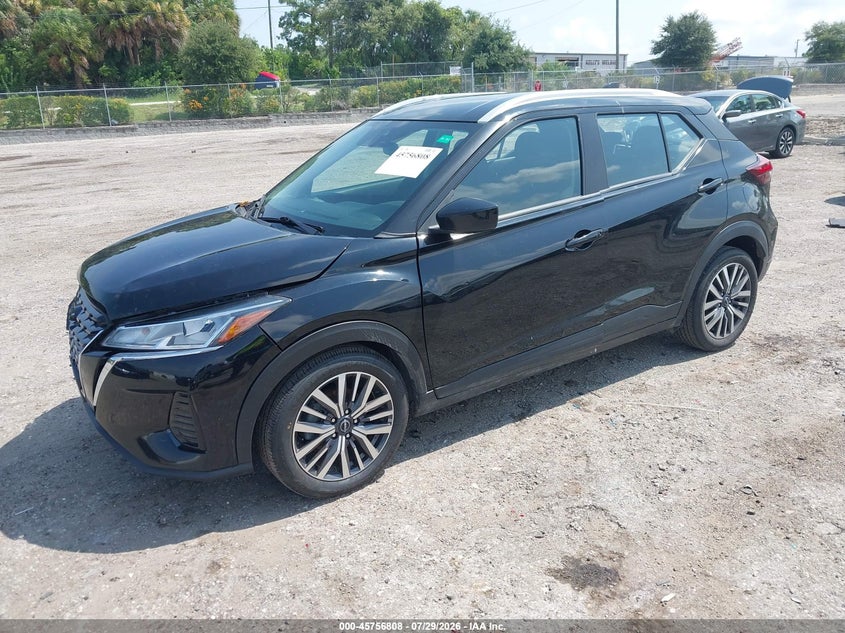 Vin: 3n1cp5cv8pl512134, lot: 46255531, nissan kicks sv xtronic cvt 20232