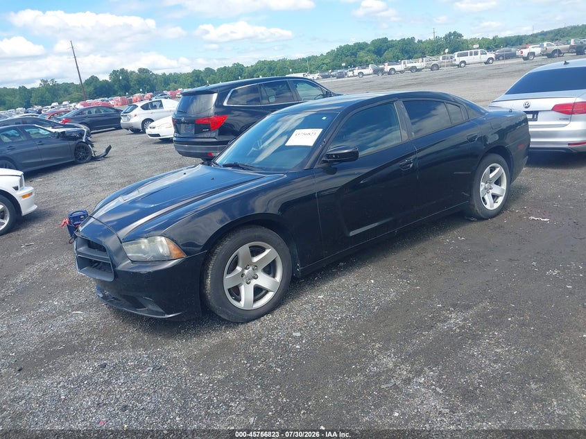 Vin: 2c3cdxat0ch150763, lot: 46255546, dodge charger police 20122