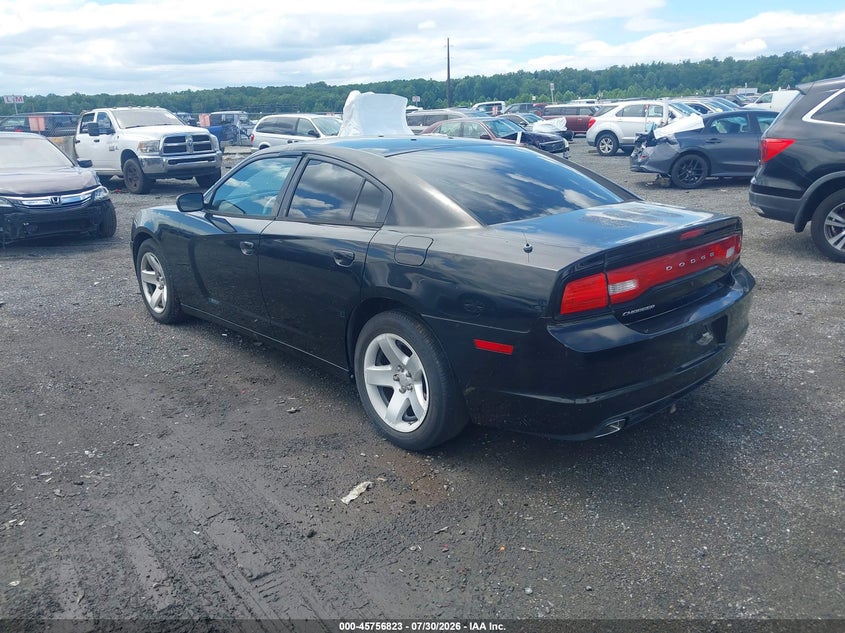 Vin: 2c3cdxat0ch150763, lot: 46255546, dodge charger police 20123