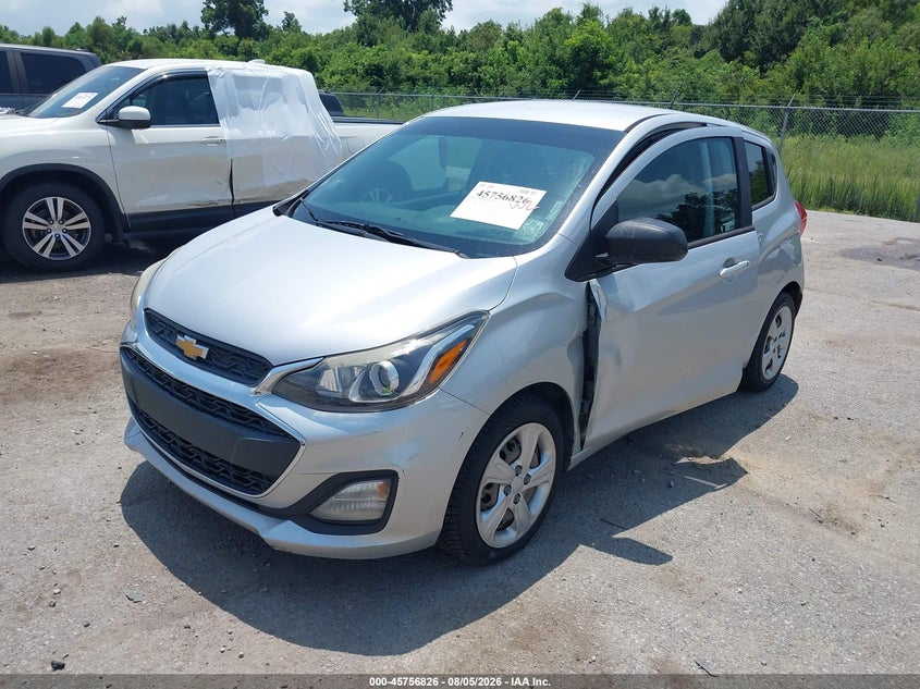 Vin: kl8cb6sa6lc466186, lot: 46255548, chevrolet spark fwd ls automatic 20202
