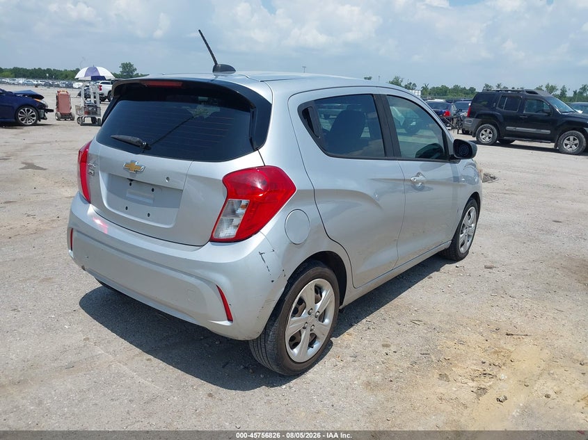 Vin: kl8cb6sa6lc466186, lot: 46255548, chevrolet spark fwd ls automatic 20204