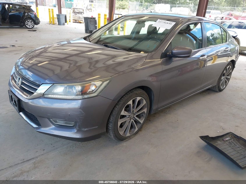 Vin: 1hgcr2f52da177068, lot: 46255562, honda accord sport 20132