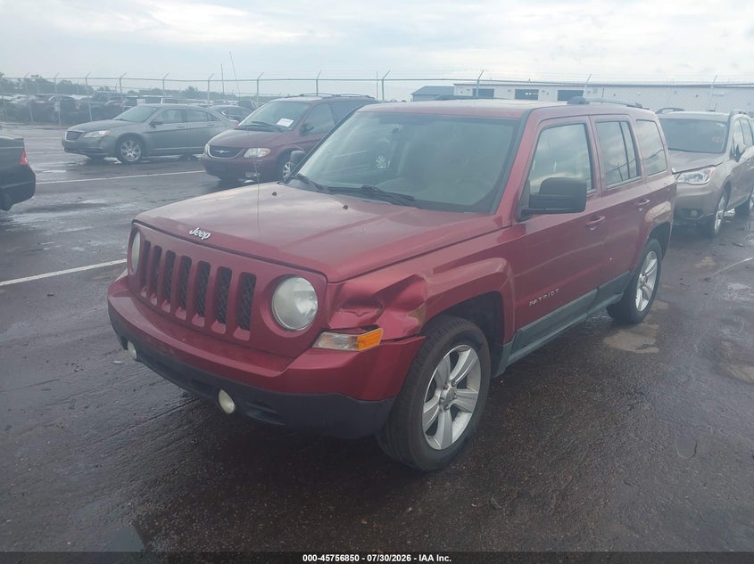Vin: 1j4nt1ga0bd173332, lot: 46255572, jeep patriot sport 20112