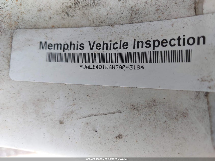 1998 ISUZU NPR auction photo 8