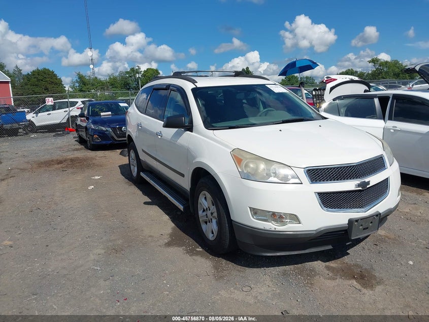 Vin: 1gnkvfed4cj422240, lot: 46255592, chevrolet traverse ls 2012 img_1