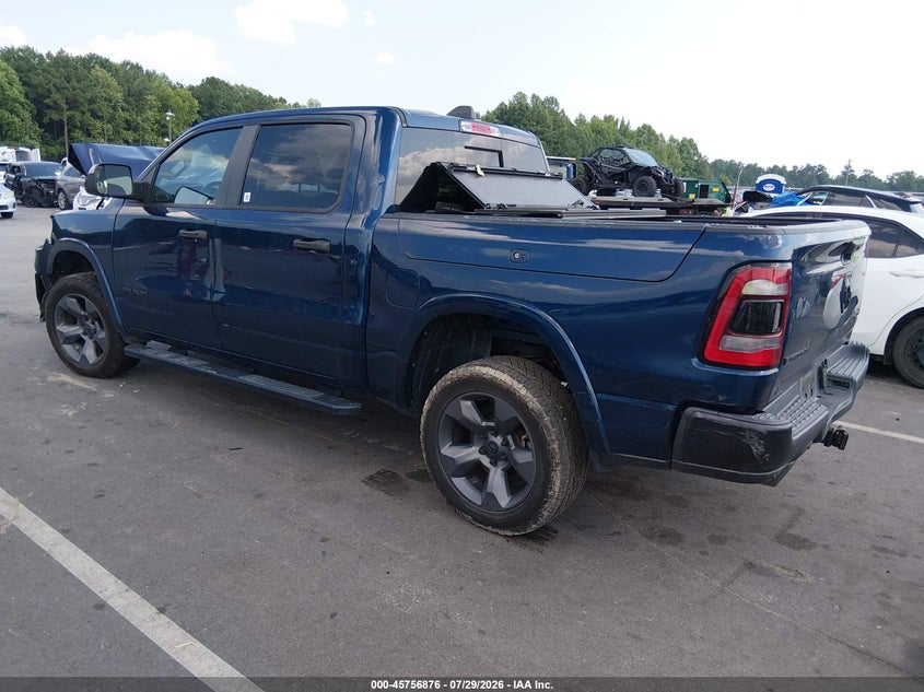 Vin: 1c6srfft1ln410016, lot: 46255598, ram 1500 big horn  4x4 5'7 box 20203