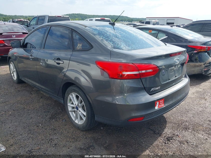 Vin: 1fadp3f24hl254267, lot: 46255607, ford focus se 20173