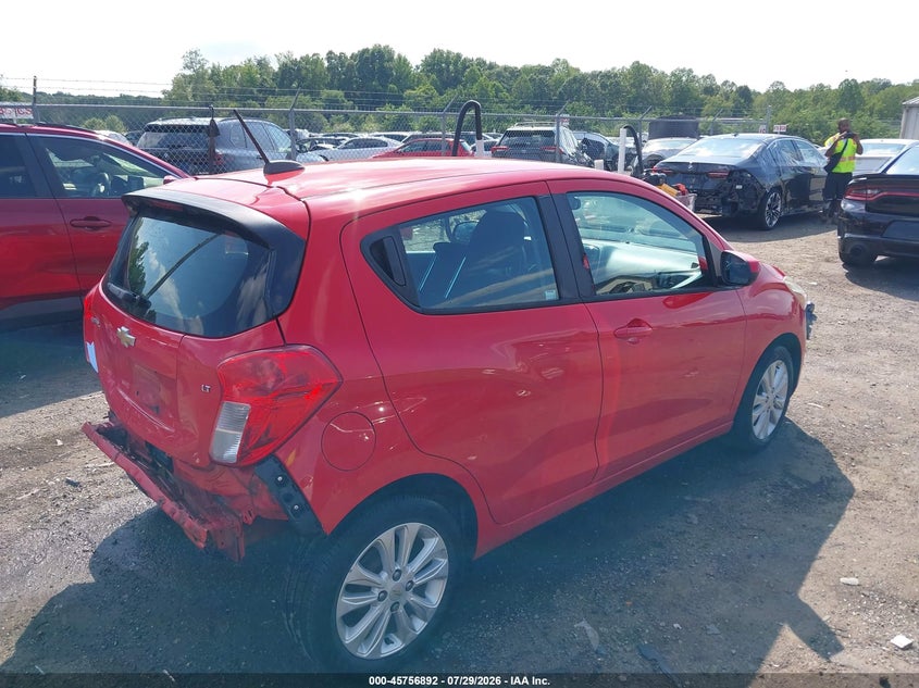 Vin: kl8cd6sa8hc703973, lot: 46255614, chevrolet spark 1lt cvt 20174