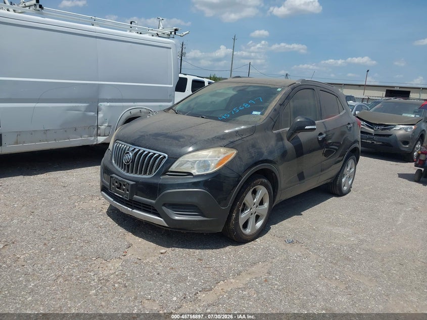 Vin: kl4cjasb9fb268650, lot: 46255619, buick encore 20152