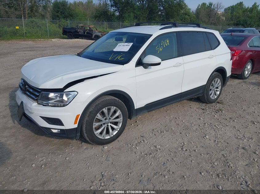 VOLKSWAGEN TIGUAN 2018 VIN 3VV0B7AX6JM016735