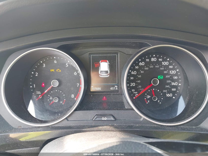 VOLKSWAGEN TIGUAN 2018 VIN 3VV0B7AX6JM016735