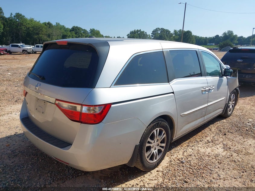 Vin: 5fnrl5h65cb119432, lot: 46255635, honda odyssey ex-l 20124