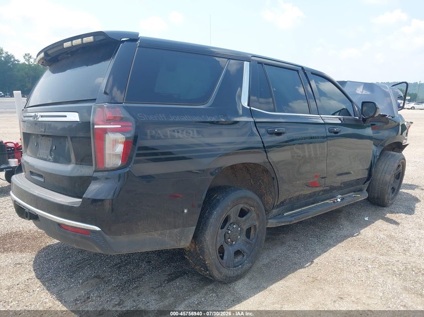 2021 CHEVROLET TAHOE auction photo 4