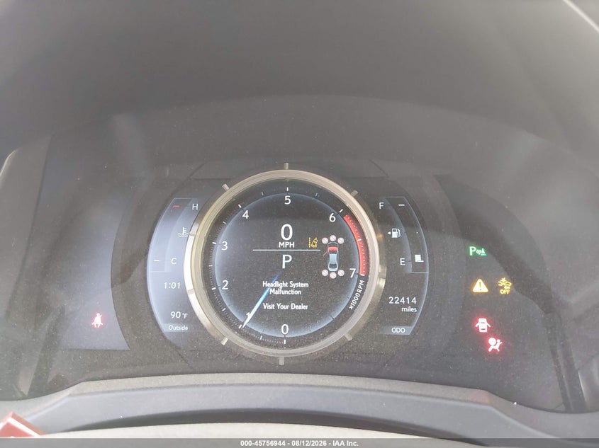 2020 LEXUS IS 300 auction photo 7