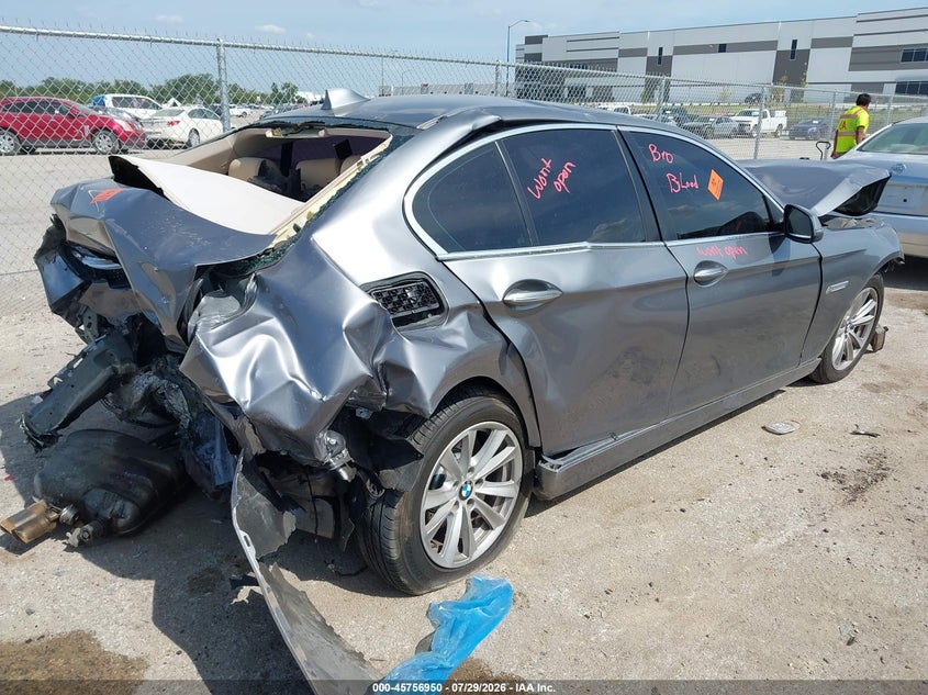 Vin: wba5a5c55fd516859, lot: 46255672, bmw 528i 20154