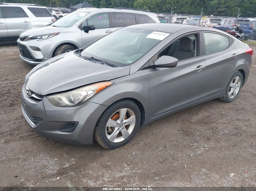 Vin: 5npdh4ae5dh358392, lot: 46255675, hyundai elantra gls 20132