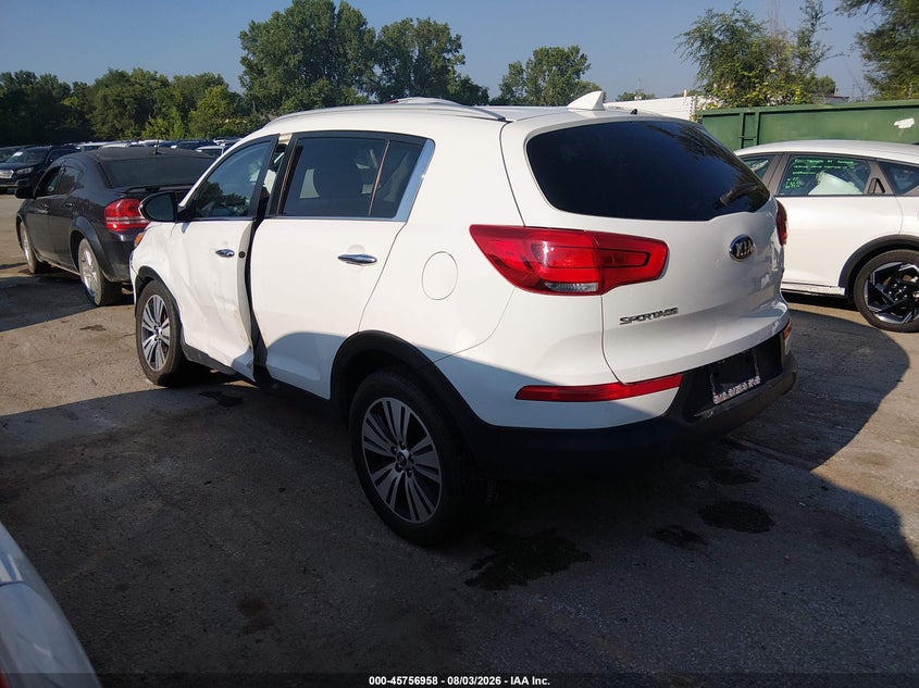 Vin: kndpc3ac0f7787225, lot: 46255680, kia sportage ex 20153