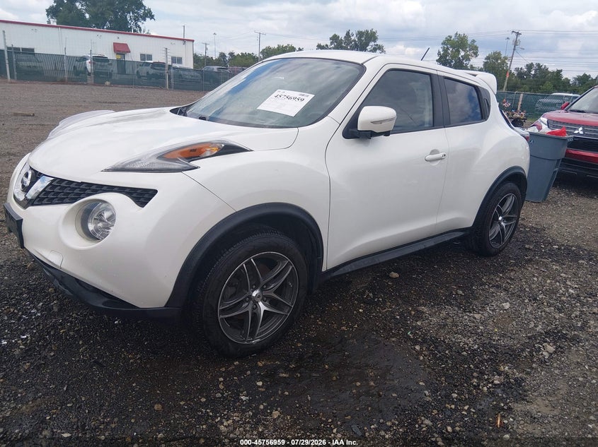 Vin: jn8af5mv7ft551009, lot: 46255681, nissan juke sl 20152