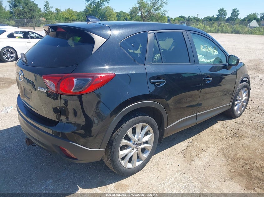 Vin: jm3ke4dy9f0501115, lot: 46255686, mazda cx-5 grand touring 20154