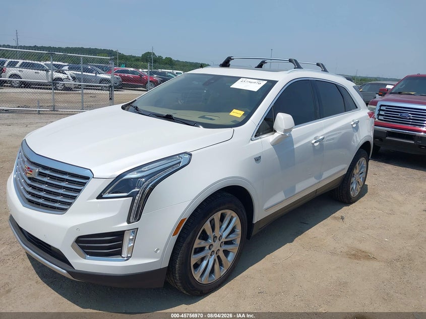 Vin: 1gykngrs9kz214159, lot: 46255692, cadillac xt5 platinum 20192