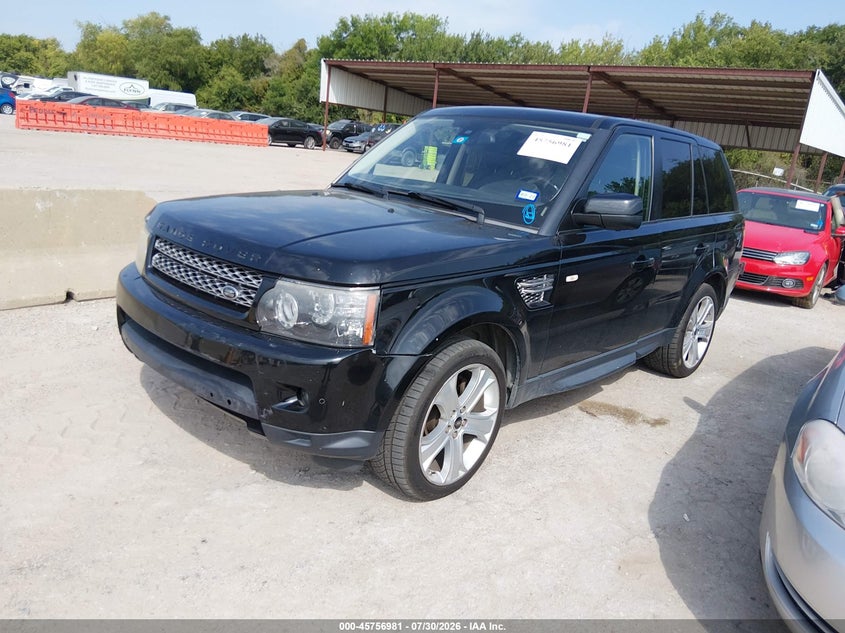 Vin: salsk2d42da806989, lot: 46255703, land rover range rover sport hse 20132