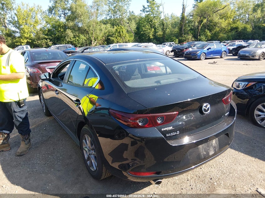 Vin: jm1bpaa73m1324081, lot: 46255704, mazda mazda3 2.0 20213